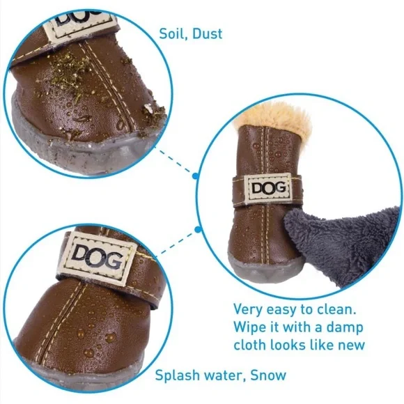 SOLD NEW!! Adorable Doggy Boots!! - Picture 5 of 6